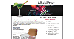Desktop Screenshot of lollistraw.com